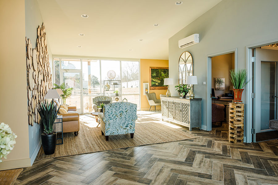 Highridge clubhouse lounge