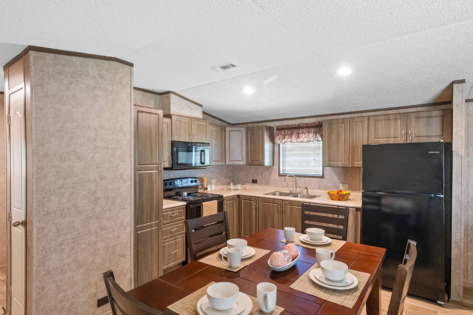 Open concept Highridge home interior
